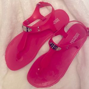 🩷Barbie pink, Michael Kors sandals🩷